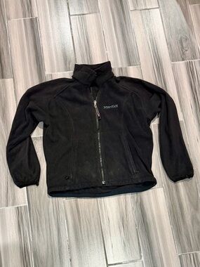 Marmot Black Full-Zip Fleece Jacket